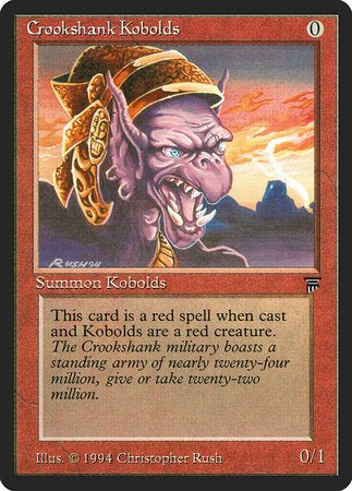 Crookshank Kobolds [Legends] | Tabernacle Games