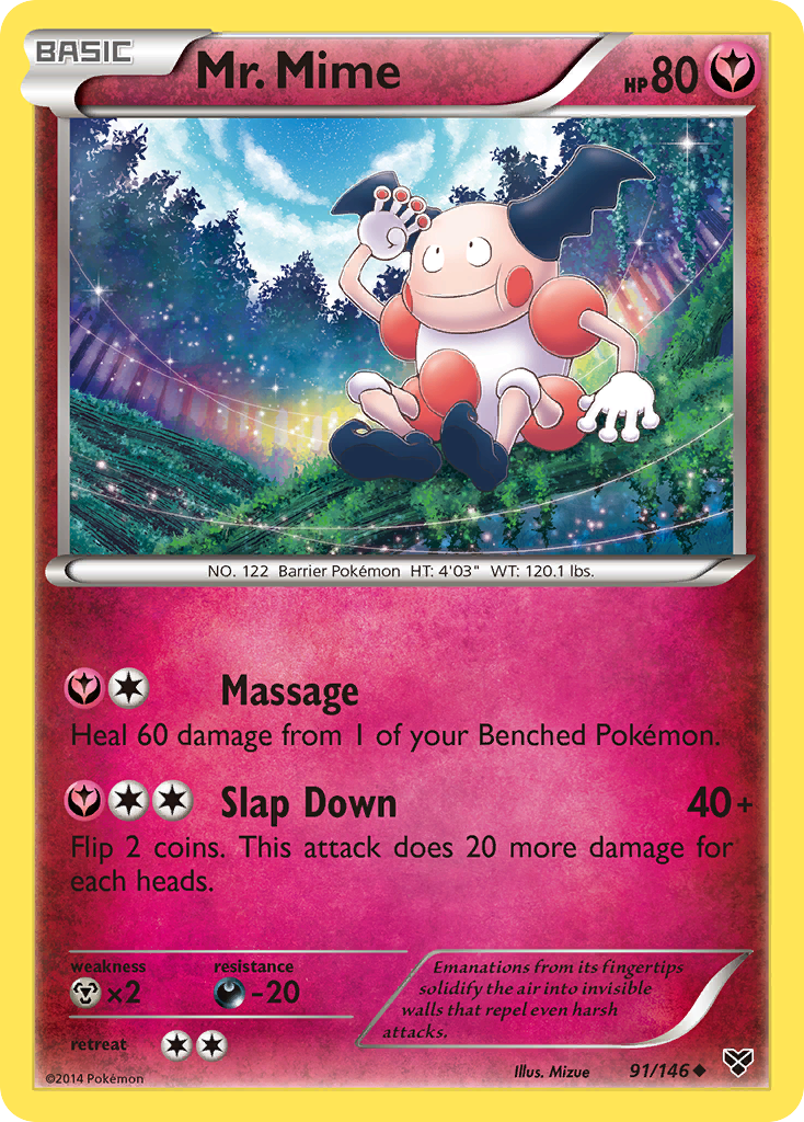 Mr. Mime (91/146) [XY: Base Set] | Tabernacle Games