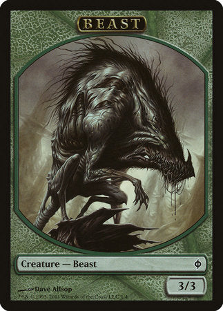 Beast Token [New Phyrexia Tokens] | Tabernacle Games