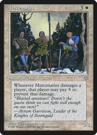 Mercenaries [Ice Age] | Tabernacle Games
