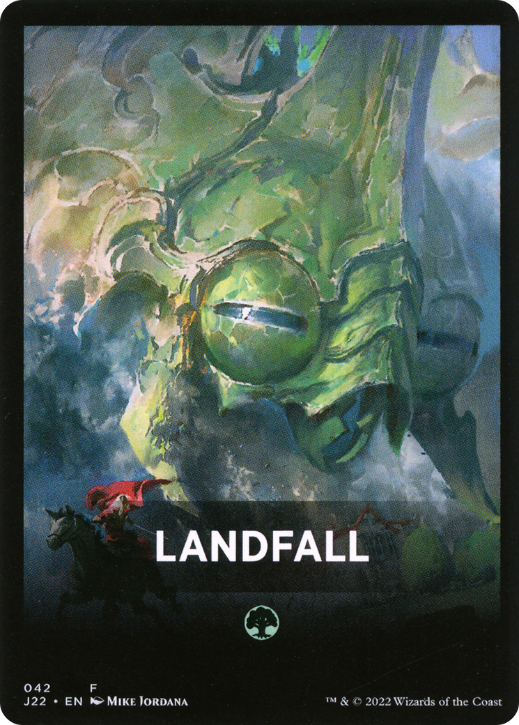 Landfall Theme Card [Jumpstart 2022 Front Cards] | Tabernacle Games