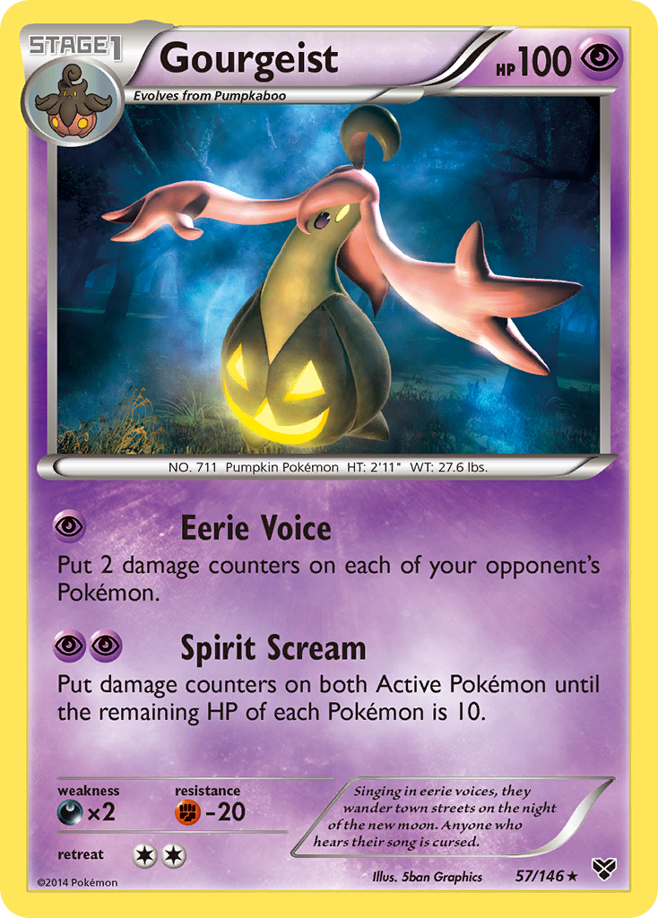 Gourgeist (57/146) [XY: Base Set] | Tabernacle Games