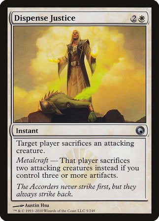 Dispense Justice [Scars of Mirrodin] | Tabernacle Games