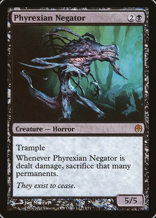 Phyrexian Negator [Duel Decks: Phyrexia vs. the Coalition] | Tabernacle Games