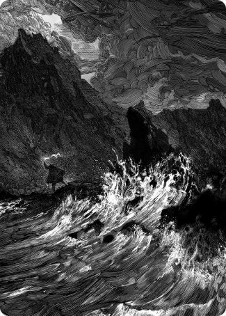 Island Art Card [Innistrad: Midnight Hunt Art Series] | Tabernacle Games