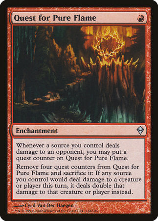 Quest for Pure Flame [Zendikar] | Tabernacle Games