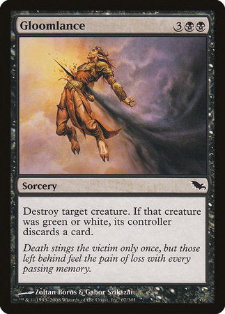 Gloomlance [Shadowmoor] | Tabernacle Games