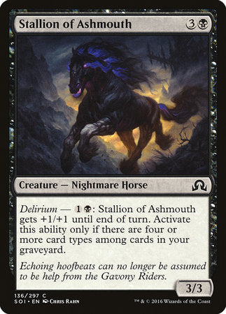 Stallion of Ashmouth [Shadows over Innistrad] | Tabernacle Games