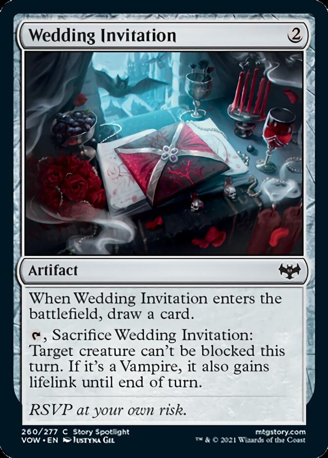 Wedding Invitation [Innistrad: Crimson Vow] | Tabernacle Games