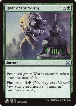 Roar of the Wurm [Eternal Masters] | Tabernacle Games