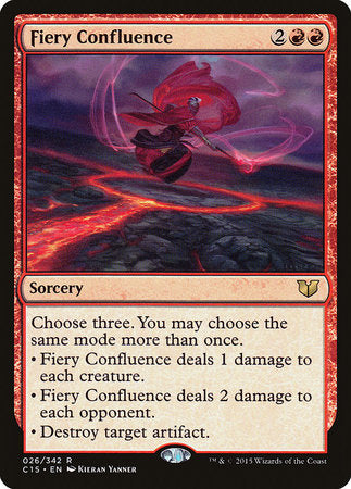 Fiery Confluence [Commander 2015] | Tabernacle Games