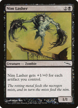 Nim Lasher [Mirrodin] | Tabernacle Games