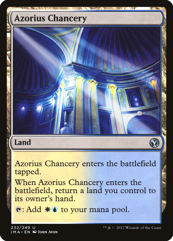 Azorius Chancery [Iconic Masters] | Tabernacle Games