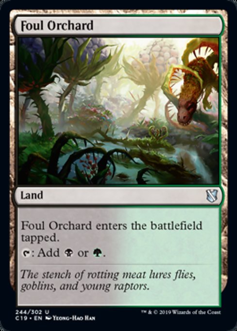 Foul Orchard [Commander 2019] | Tabernacle Games