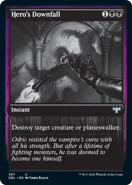 Hero's Downfall [Innistrad: Double Feature] | Tabernacle Games