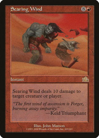 Searing Wind [Prophecy] | Tabernacle Games