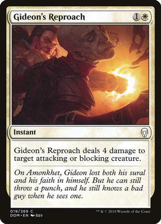 Gideon's Reproach [Dominaria] | Tabernacle Games