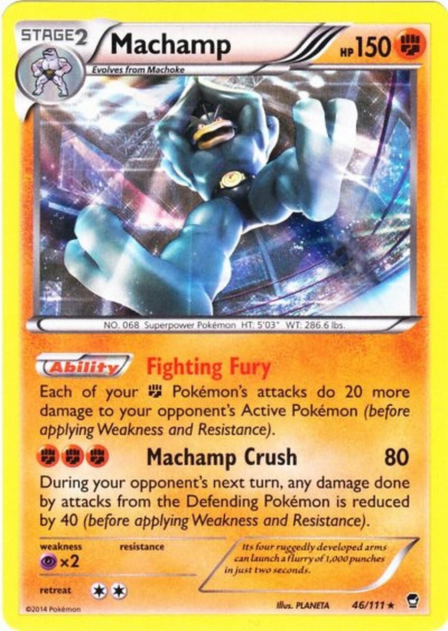 Machamp (46/111) [XY: Furious Fists] | Tabernacle Games