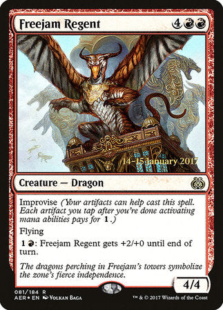 Freejam Regent [Aether Revolt Promos] | Tabernacle Games