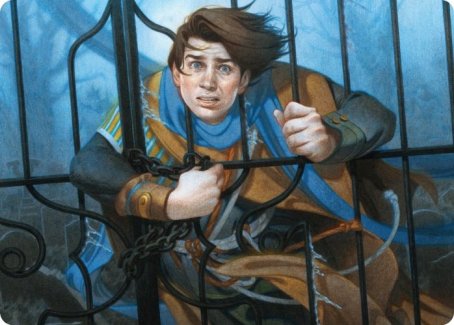 Locked in the Cemetery Art Card [Innistrad: Midnight Hunt Art Series] | Tabernacle Games