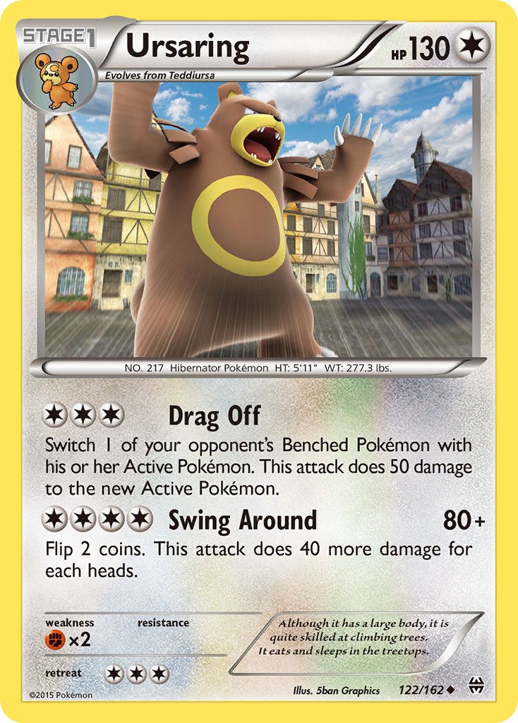 Ursaring (122/162) [XY: BREAKthrough] | Tabernacle Games