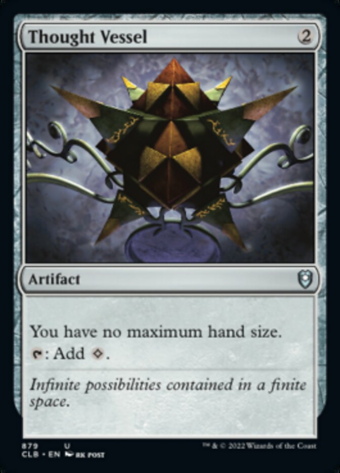 Thought Vessel [Commander Legends: Battle for Baldur's Gate] | Tabernacle Games