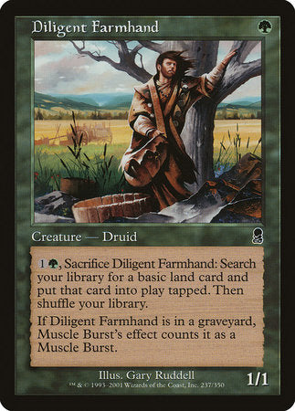 Diligent Farmhand [Odyssey] | Tabernacle Games