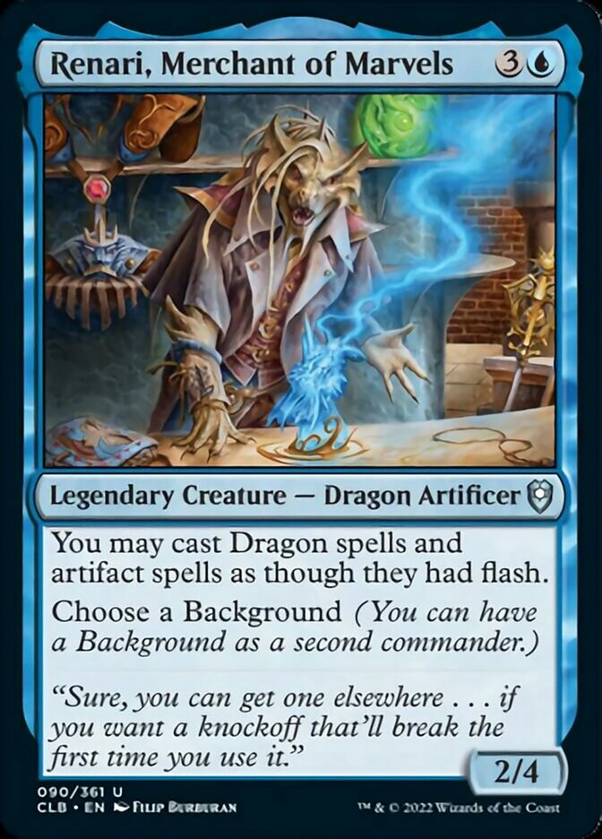 Renari, Merchant of Marvels [Commander Legends: Battle for Baldur's Gate] | Tabernacle Games