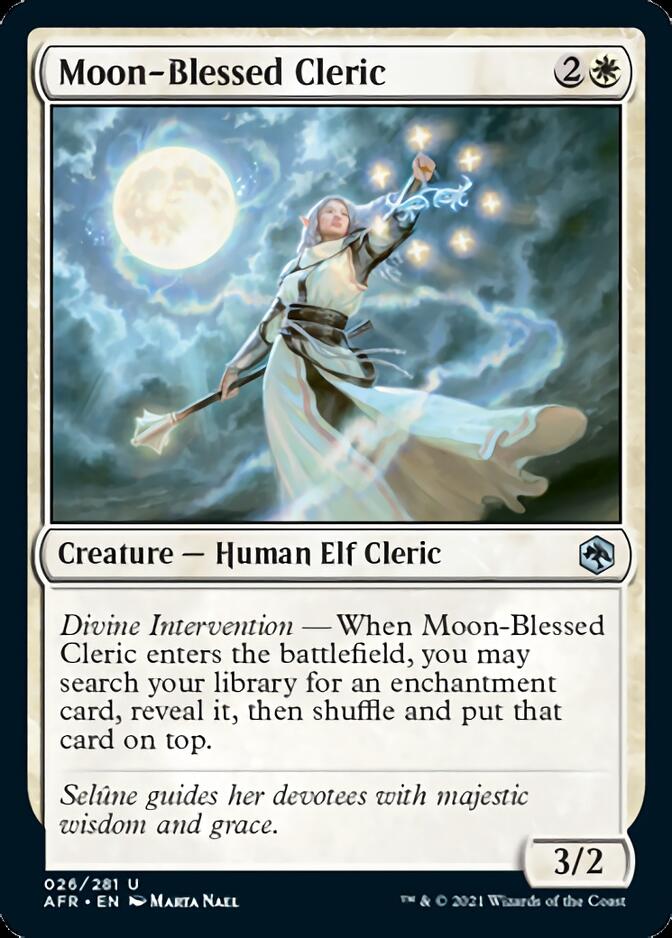 Moon-Blessed Cleric [Dungeons & Dragons: Adventures in the Forgotten Realms] | Tabernacle Games