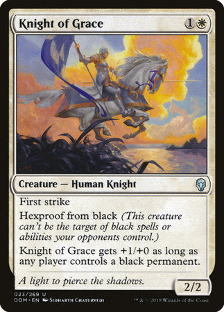 Knight of Grace [Dominaria] | Tabernacle Games