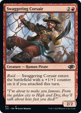 Swaggering Corsair [Jumpstart 2022] | Tabernacle Games