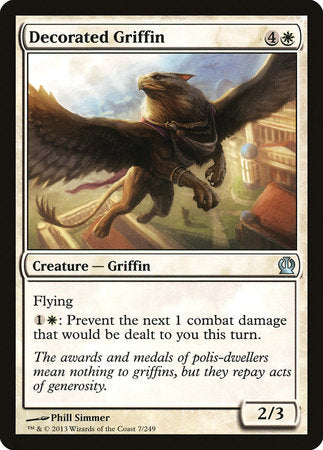 Decorated Griffin [Theros] | Tabernacle Games