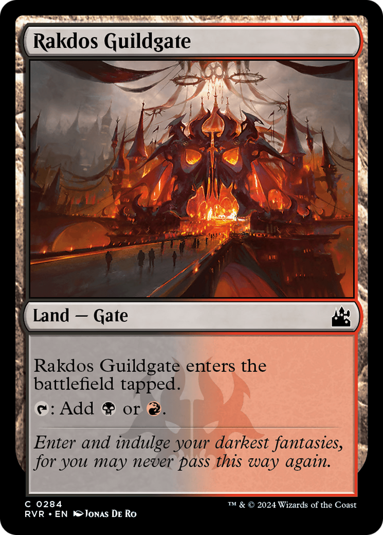 Rakdos Guildgate [Ravnica Remastered] | Tabernacle Games