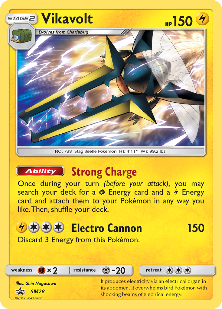 Vikavolt (SM28) [Sun & Moon: Black Star Promos] | Tabernacle Games