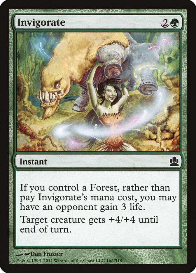 Invigorate [Commander 2011] | Tabernacle Games