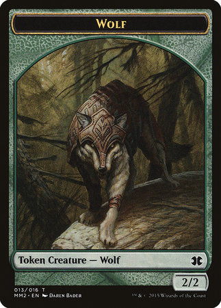 Wolf Token [Modern Masters 2015 Tokens] | Tabernacle Games