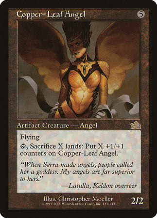 Copper-Leaf Angel [Prophecy] | Tabernacle Games