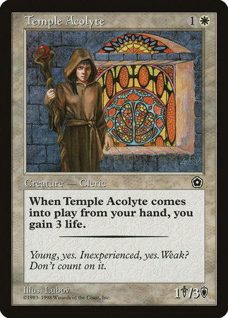 Temple Acolyte [Portal Second Age] | Tabernacle Games