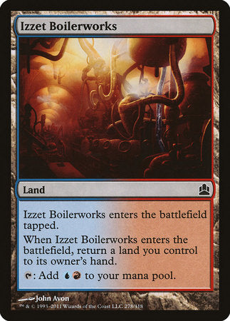 Izzet Boilerworks [Commander 2011] | Tabernacle Games