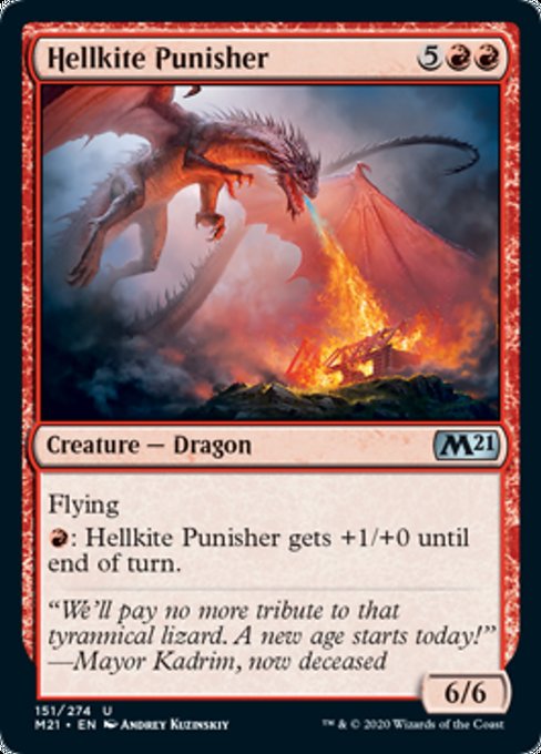 Hellkite Punisher [Core Set 2021] | Tabernacle Games