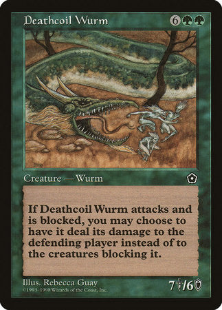 Deathcoil Wurm [Portal Second Age] | Tabernacle Games