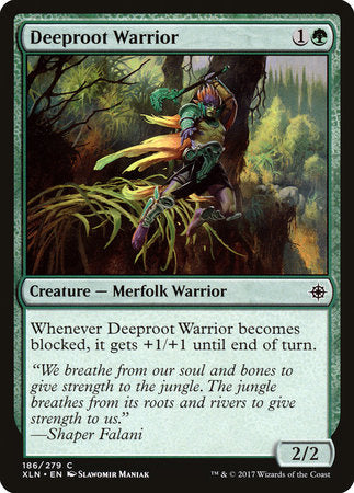 Deeproot Warrior [Ixalan] | Tabernacle Games