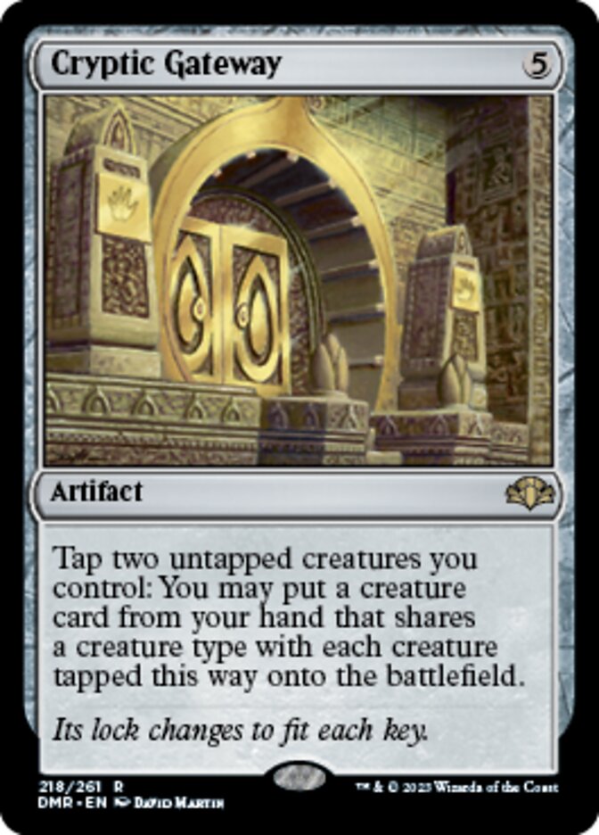 Cryptic Gateway [Dominaria Remastered] | Tabernacle Games