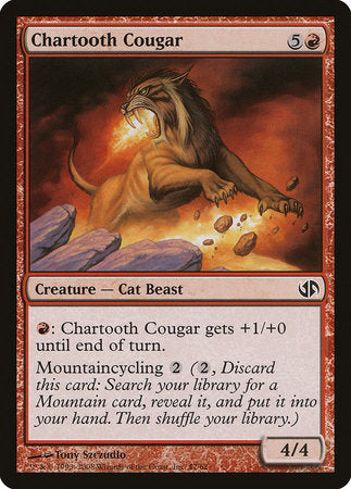 Chartooth Cougar [Duel Decks: Jace vs. Chandra] | Tabernacle Games