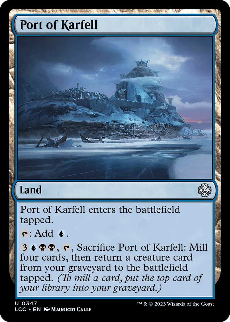 Port of Karfell [The Lost Caverns of Ixalan Commander] | Tabernacle Games