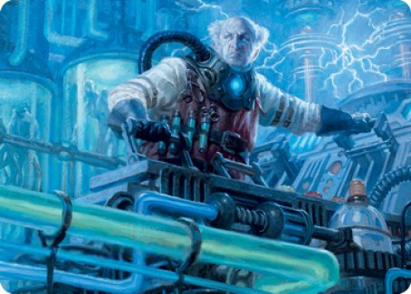 Ludevic, Necrogenius Art Card [Innistrad: Midnight Hunt Art Series] | Tabernacle Games