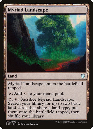 Myriad Landscape [Commander 2017] | Tabernacle Games