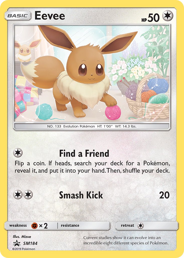 Eevee (SM184) [Sun & Moon: Black Star Promos] | Tabernacle Games