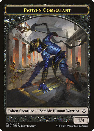 Proven Combatant Token [Hour of Devastation Tokens] | Tabernacle Games