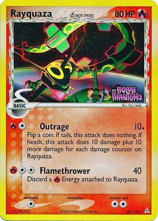 Rayquaza (26/110) (Delta Species) (Stamped) [EX: Holon Phantoms] | Tabernacle Games